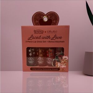 🍓 NEW Strawberry Shortcake Hydrating Lip Oil Moisturizing Smooth Long Lasting